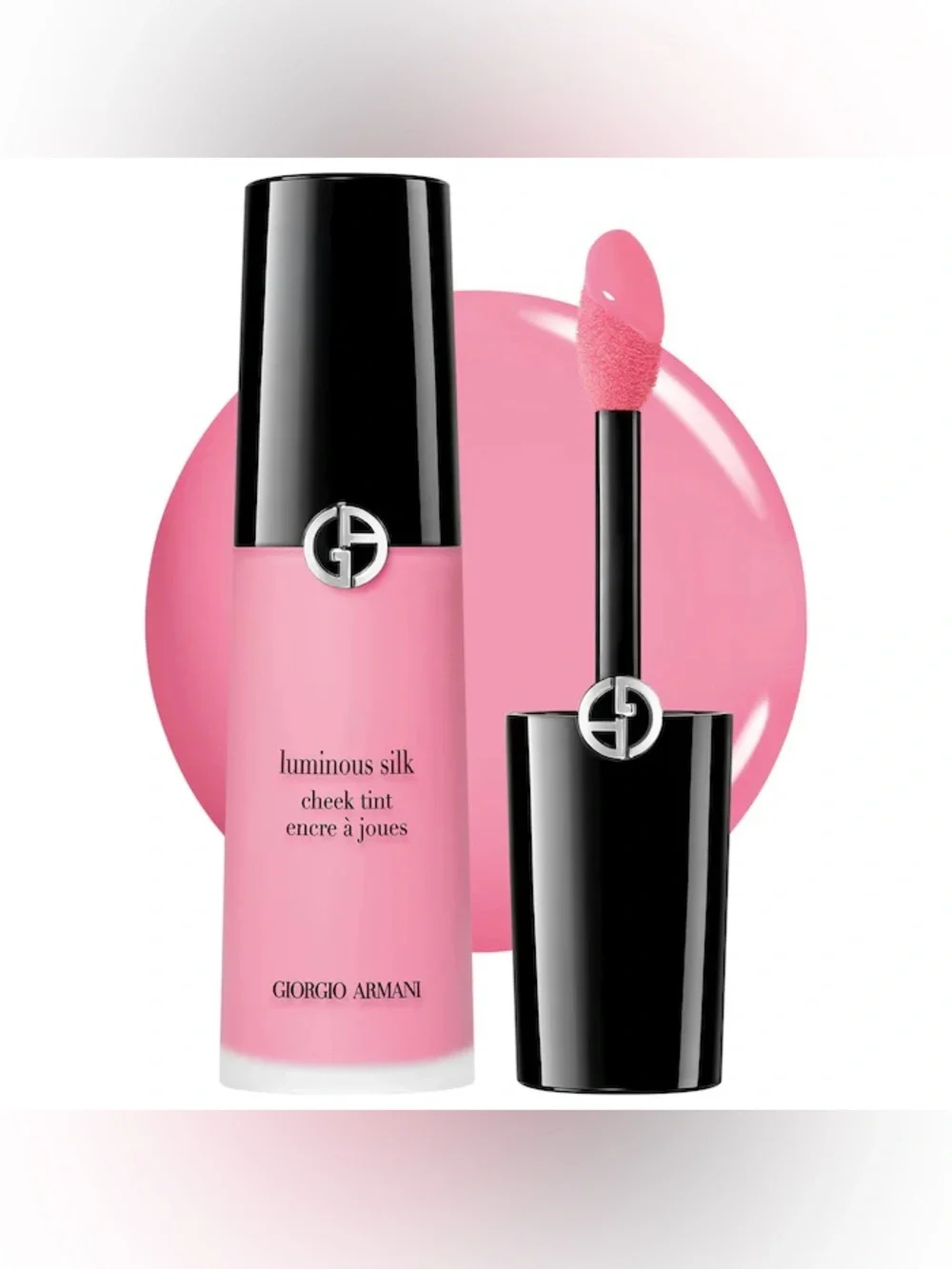 New Armani Cheek Tint Longwear Lightweight Liquid Blush 53 Bold Pink